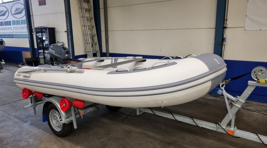 Zodiac Cadet 350ALU met Yamaha F6 en trailer (z&eacute;&eacute;r compleet)