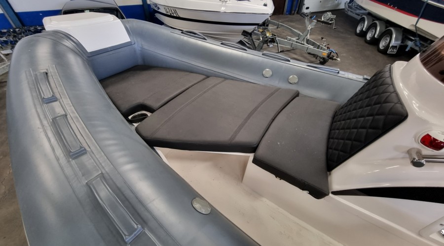 Tiger Marine Sportline 520 RIB met hypalon tubes, Suzuki DF60A en trailer